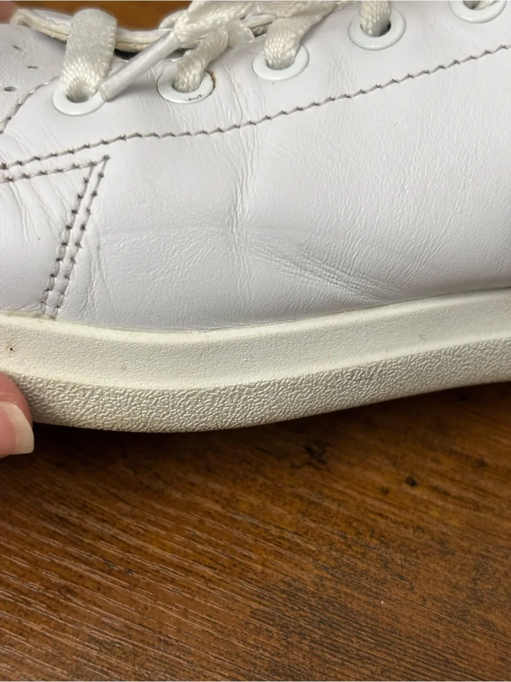Tory Burch Howell White Leather Low-Top Court Sneakers, 8.5